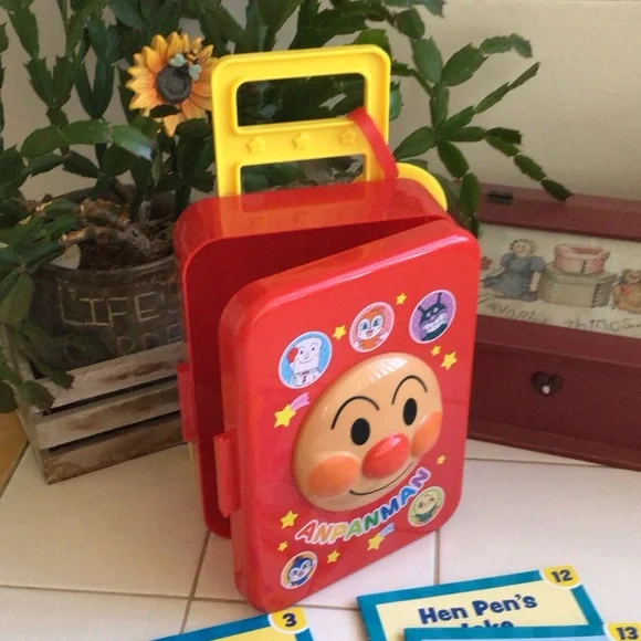 Red Rolling Suitcase with 9 Scholastic Books - Picture 2 of 7